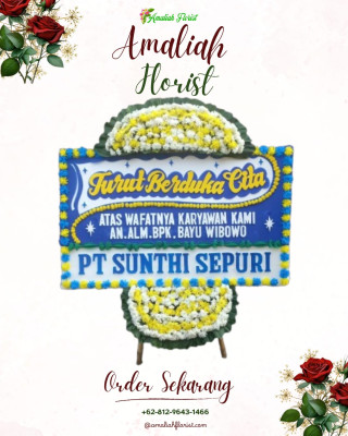 Papan Bunga Duka di Bumi Makmur